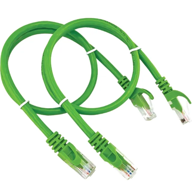 【POLYWELL】CAT6 乙太網路線 UTP 1Gbps/1000Mbps 50公分 [2入](適合ADSL/MOD/Giga網路交換器/無線路由器)