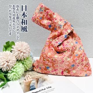 【Sayaka 紗彌佳】手拿包 京都和風結經典印花系列手腕包