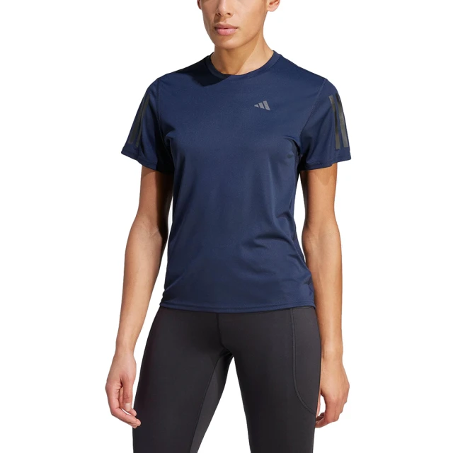 adidas 愛迪達adidas 愛迪達 OWN THE RUN TEE 運動 休閒 短袖 圓領T 女 - IL4130