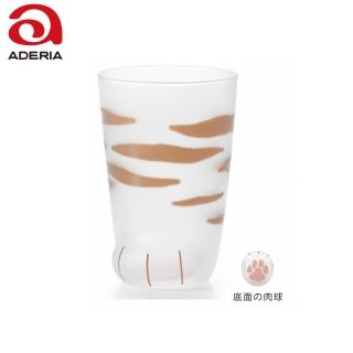 【ADERIA】貓腳杯 橘貓 貓掌造型肉球玻璃杯 Coconeco(貓腳杯)