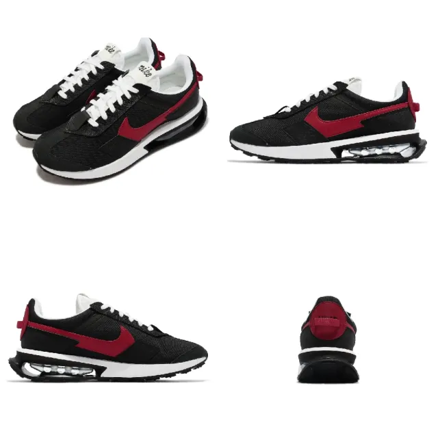 【NIKE 耐吉】休閒鞋 Air Max Pre-Day 男鞋 女鞋 黑 紅 復古 氣墊(DH4638-001)