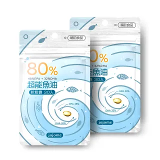 【jojome】80%超能魚油(2袋入)