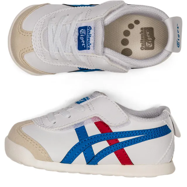 【Onitsuka Tiger】鬼塚虎 童鞋 嬰幼童鞋MEXICO 66 KIDS 1184A074-100 休閒鞋 (1184A074-100)