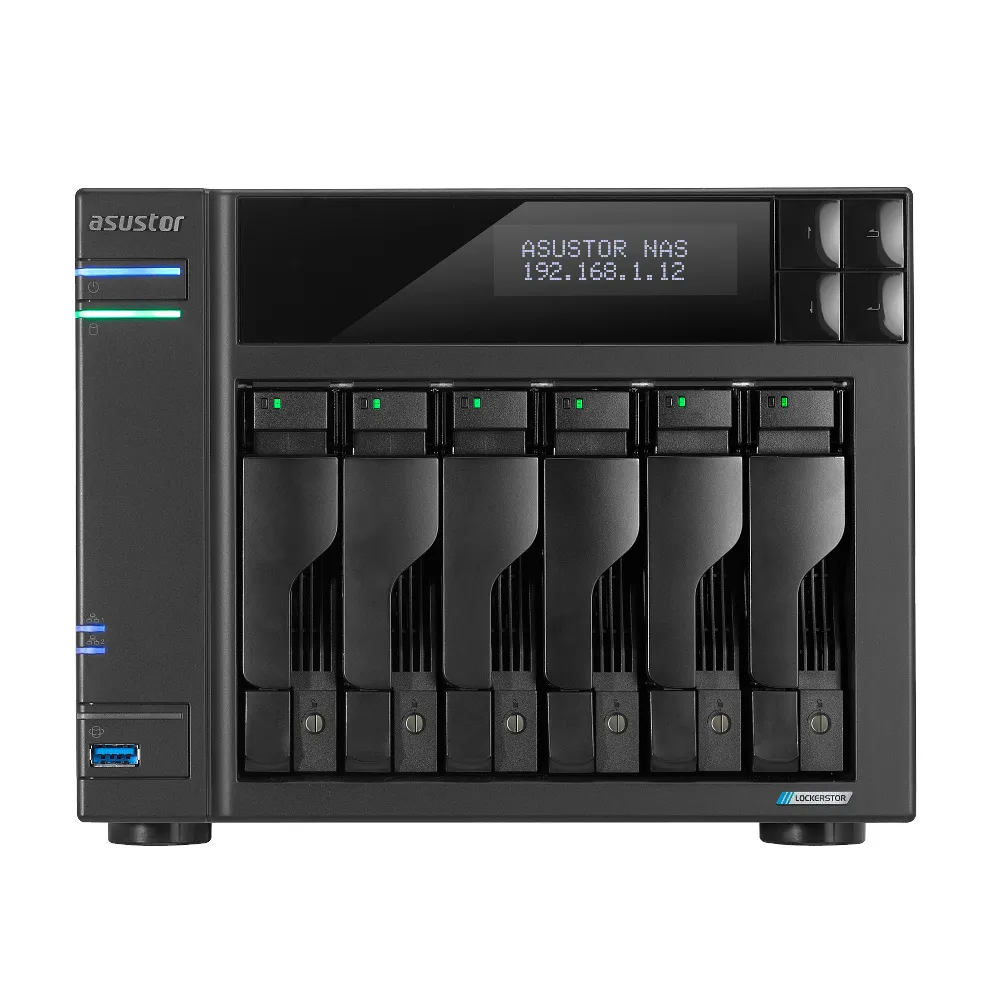 【ASUSTOR 華芸】AS6706T 6Bay NAS 網路儲存伺服器