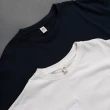 【Queenshop】雙口袋拼接設計短袖上衣 兩色售 1/2 現+預 01039238