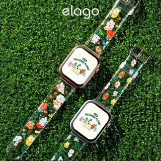 【Elago】Apple Watch BT21 Green Planet地球系列透明錶帶