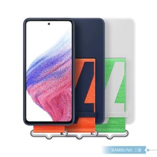 【Samsung 三星】原廠Galaxy A53 5G專用 矽膠薄型背蓋-附指環帶(公司貨)