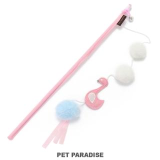 【PET PARADISE】寵物天堂 逗貓棒 鶴 帶貓薄荷(逗貓棒 貓玩具 逗貓玩具)