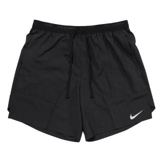 【NIKE 耐吉】短褲 Stride 7 Inch Unlined 男款 黑 吸濕 快乾 透氣 反光 運動 休閒(DM4742-010)