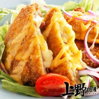 【上野物產】6包共30片 香濃起司雞排(400g±10%/5片/包)