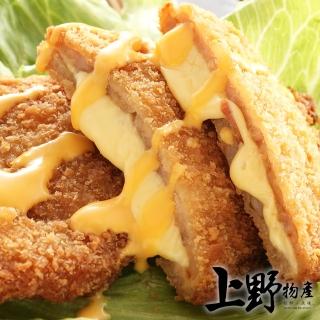 【上野物產】9包共45片 脆皮起司雞排(400g±10%/5片/包)