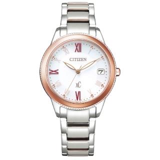 【CITIZEN 星辰】xC 亞洲限定自信閃耀光動能女錶-雙色/32mm(EO1234-51A)