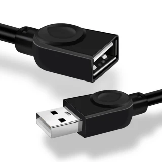 【LineQ】USB2.0 A公對A母 3米延長線