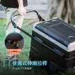 【Jo Go Wu】LG壓縮機車用行動冰箱45公升(露營冰箱/雙槽雙溫控行動冰箱/車家兩用/拉桿冰箱)