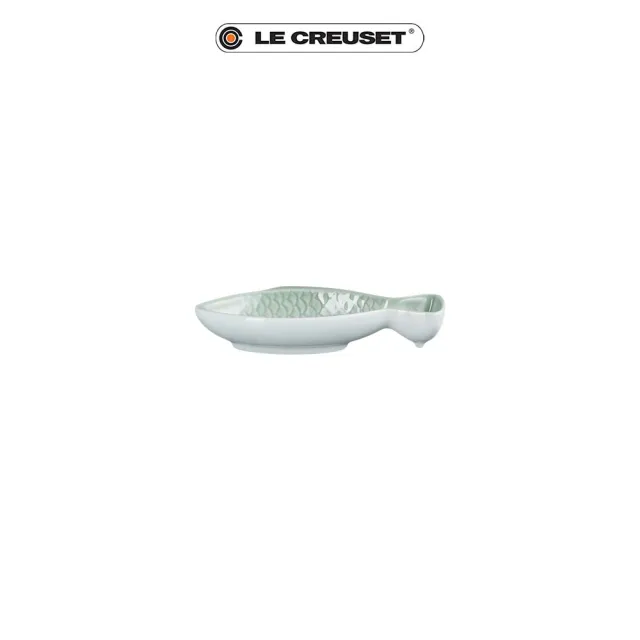 【Le Creuset】瓷器鮮魚盤-小(湖水綠)
