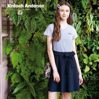 【Kinloch Anderson】V領剪接洋裝 金安德森女裝(KA0987006 藏青)