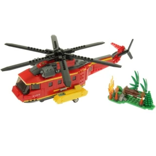 【XINGBO 星堡】XB14004 森林救災直升機(益智拼裝積木)