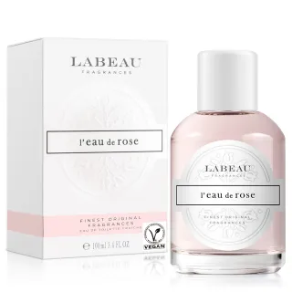 【LABEAU】純淨花園玫瑰淡香水100ml(專櫃公司貨)
