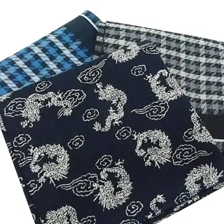 【BARONECE 百諾禮士】俐落魅力經典手帕_單入(621616-11)