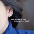 【Sayaka 紗彌佳】耳環 飾品  耶誕元素甜美皇冠麋鹿針式耳環