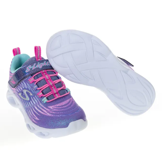 【SKECHERS】女童鞋系列 燈鞋 TWISTY BRIGHTS(302321LLVMT)