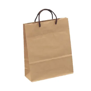 【CASBER 科百承印】素簡無印牛皮手提袋 4K 編棉款 10入裝