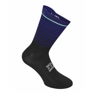 【ZeroRH+】義大利JONNY MOLE聯名款18公分高筒運動襪(藍紫色 ECX9206_681)