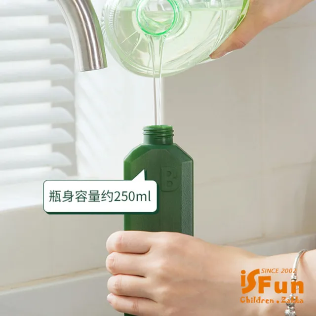 【iSFun】掃除必備＊手持瓶身衛浴海綿清潔刷(2色可選)