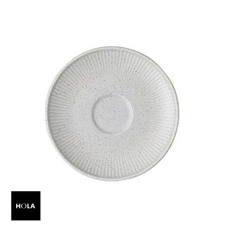 【HOLA】Thomas Clay/咖啡杯底碟/石頭灰16cm