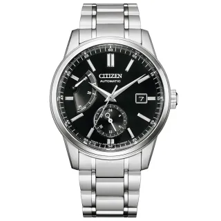 【CITIZEN 星辰】Mechanical 正能量動儲紳士機械腕錶 40.5mm(NB3001-53E)