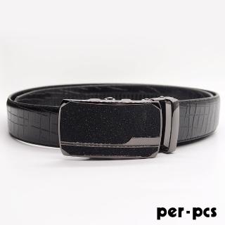 【per-pcs 派彼士】時尚雅痞自動釦皮帶(PP003-03)