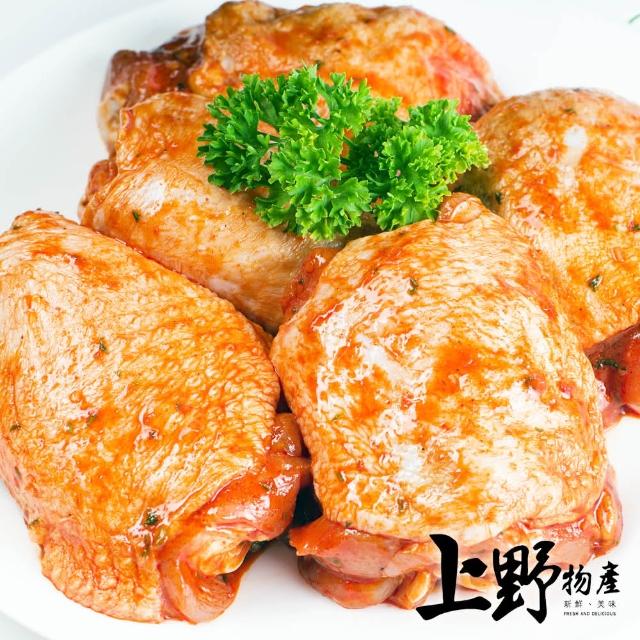 【上野物產】開胃下飯 椒麻雞腿排10片(100g±10%/片 去骨雞腿排)