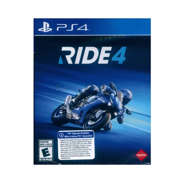 【SONY 索尼】PS4 極速騎行 4 RIDE 4(中英文歐版)