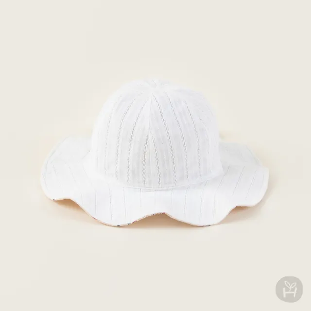 【Happy Prince】韓國製 Hella小碎花雙面可戴嬰兒童遮陽帽(寶寶帽防曬)