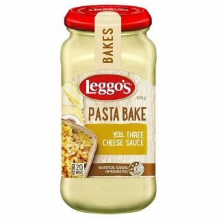 【澳洲 LEGGOs】樂高思三種起司義麵醬500G(番茄 起司 義大利麵)