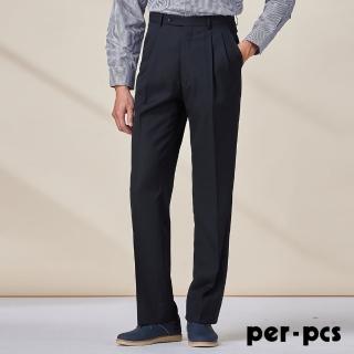 【per-pcs 派彼士】商務大氣質感打摺西褲(819207)