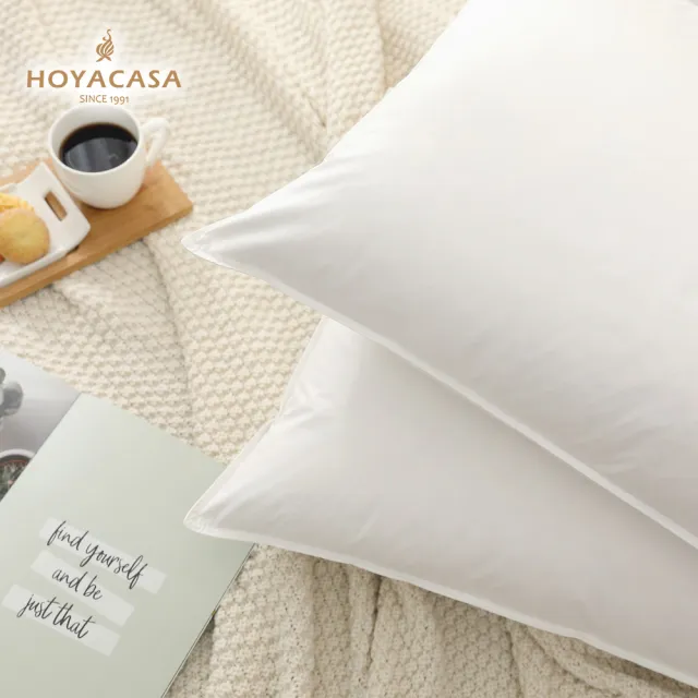 【HOYACASA】法國飯店級30/70羽絨枕(一入)