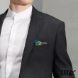 【SST&C 最後65折】藏青紋理修身西裝外套0112205002