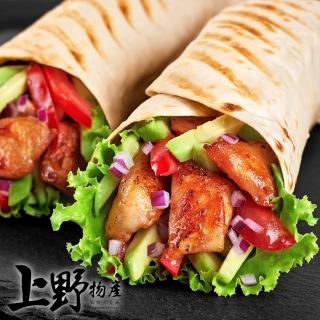 【上野物產】美國進口 Meican Taco 墨西哥捲餅皮9包(350g±10%/12片/包 墨西哥餅 burrito tortilla)(年菜/