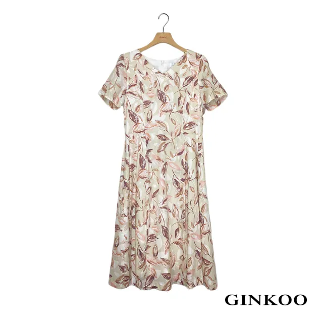 【GINKOO 俊克】春夏綻花洋裝