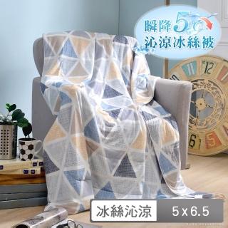 【格蕾寢飾】Abelia 冰絲沁涼抗菌涼感涼被 150x195cm(多款任選) 涼被/冷氣毯