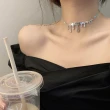 【00:00】韓國設計歐美潮流熔岩滴落造型個性頸鍊 項鍊(熔岩項鍊 潮流項鍊)