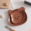 【野思】胖胖熊陶瓷6吋深碗 二色(熊 兒童餐具 碗)