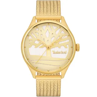 【Timberland】天柏嵐 經典大樹時尚米蘭帶女錶-38mm 送禮 禮物 推薦(TDWLG2200302)