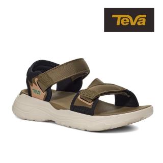 【TEVA】原廠貨 男 Zymic 多功能運動中厚底科技涼鞋/雨鞋/水鞋(深橄欖/茶綠色-TV1124049DOTG)
