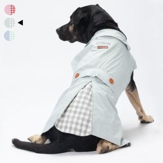 【PurrPaw 呼嚕抱抱】Pawfect-Fit! 寵物風衣-L(臺灣設計 雙面布料 三色 親膚好質感)