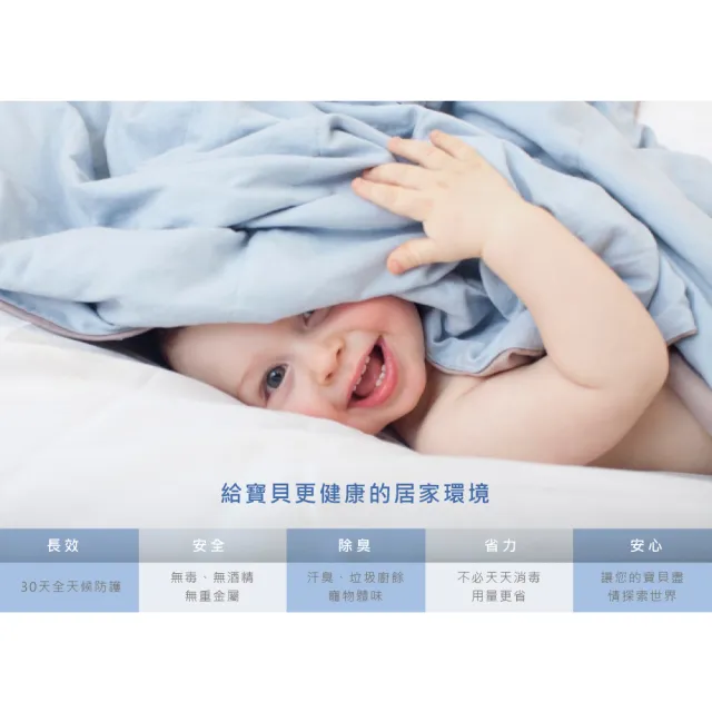 【思必兒】30天表面長效防護噴劑2入組(200ml/入)(美國專利技術★長效防護抗菌★無酒精成分)