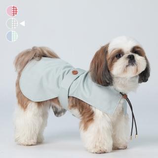 【PurrPaw 呼嚕抱抱】Pawfect-Fit! 寵物風衣-S(臺灣設計 雙面布料 三色 親膚好質感)