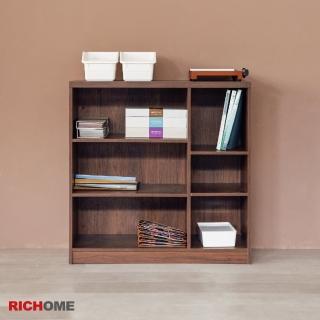 【RICHOME】杜克開放式檔案書櫃/書架/收納櫃/置物櫃/展示櫃(多功能用途)