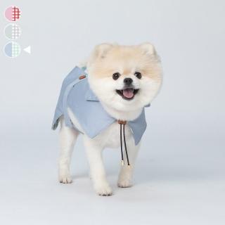 【PurrPaw 呼嚕抱抱】Pawfect-Fit! 寵物風衣-XS(臺灣設計 雙面布料 三色 親膚好質感)